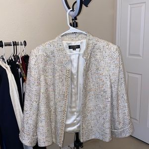 Tahari ASL Open Front jacket